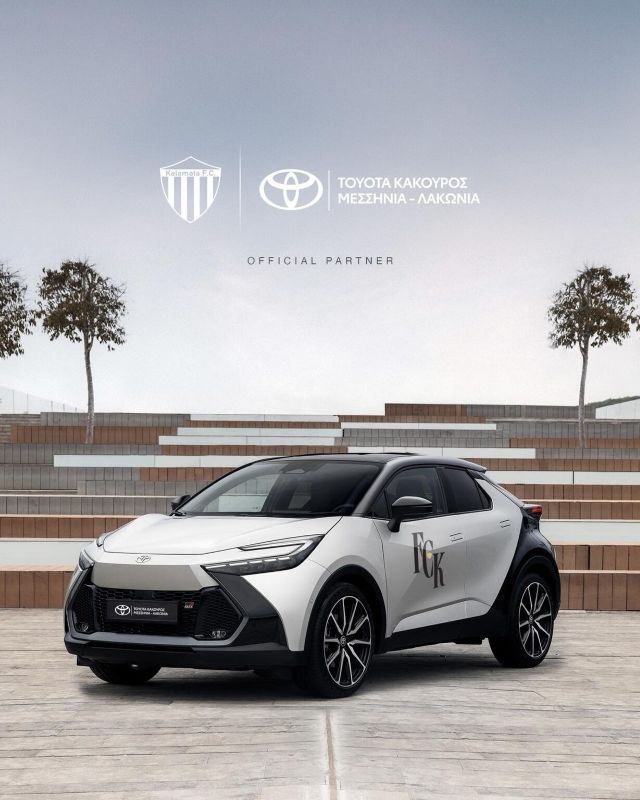 ΠΑΕ Καλαμάτα και TOYOTA ΚΑΚΟΥΡΟΣ πορεύονται μαζί στη σεζόν!
