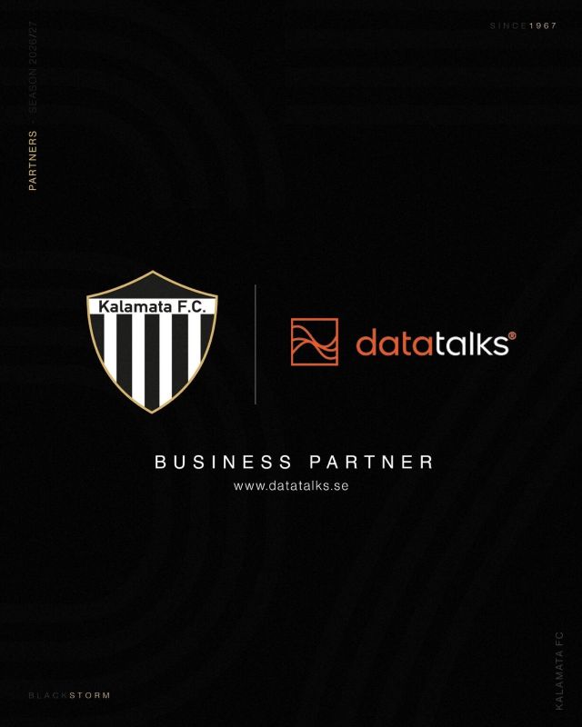  Η ΠΑΕ Καλαμάτα σε συνεργασία με τη Data Talks για την ενίσχυση της ψηφιακής εμπειρίας των φιλάθλων